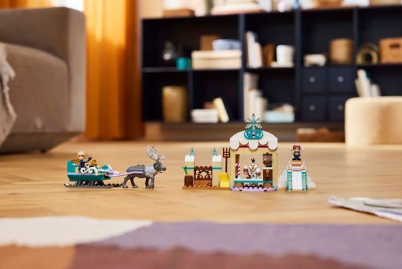 LEGO Конструктор Disney Princess Приключения Анны на санях 43256 фото
