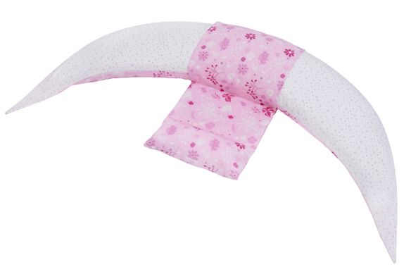 Подушка для вагітних і для годування Nuvita 10 в 1 DreamWizard Рожева NV7100PINK фото