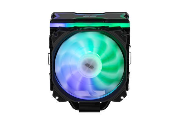 Процесорний кулер 2E Gaming Air Cool AC120D4TC-ARGB, LGA1700, 1366, 1200, 115X, AM5, AM4, AM3, AM3+, AM2, AM2+, FM2, FM1, 4pin PWM,+ 5V 3pin RGB, TDP 180W 2E-AC120D4TC-ARGB фото