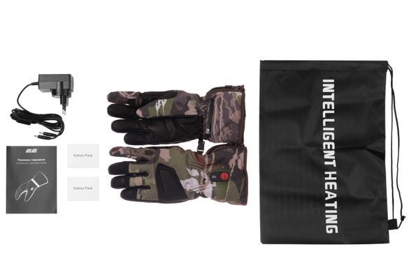 2E Tactical Перчатки с подогревом Hunter Camo, размер XL 2E-HGRHRXL-CM фото