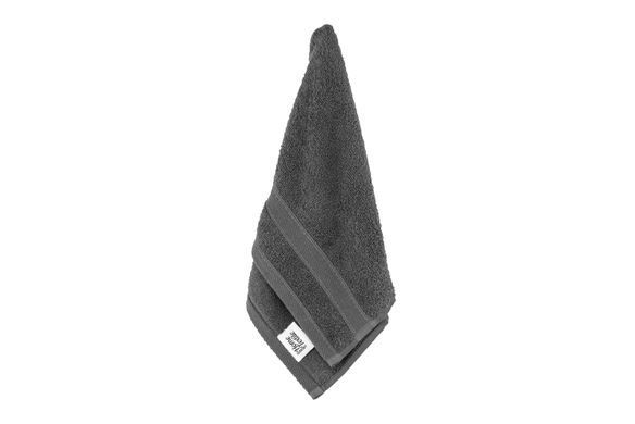 ARDESTO Рушник махровий SuperSoft, графіт, 30х50см, 100% бавовна