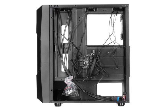 Корпус 2E Gaming Galaxy G2055, без БЖ, 1xUSB 3.0, 2xUSB 2.0, 3x120mm ARGB, ARGB strip, TG Side Panel, ATX, чорний 2E-G2055 фото
