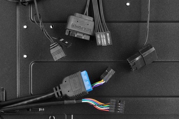 Корпус 2E Gaming Galaxy G2055, без БЖ, 1xUSB 3.0, 2xUSB 2.0, 3x120mm ARGB, ARGB strip, TG Side Panel, ATX, чорний 2E-G2055 фото