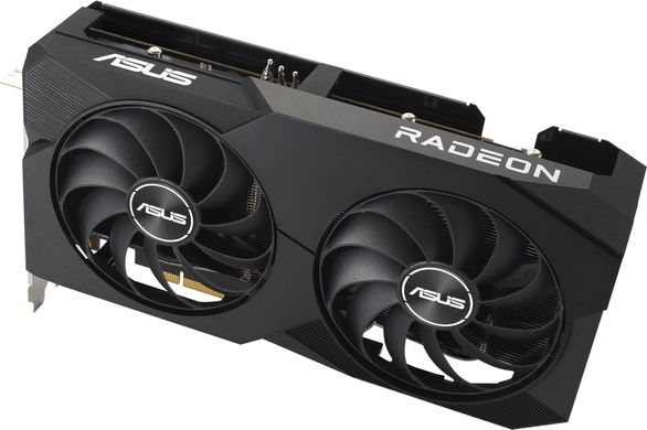 ASUS Відеокарта Radeon RX 6600 8GB GDDR6 DUAL DUAL-RX6600-8G-V2 90YV0GP2-M0NA00 фото