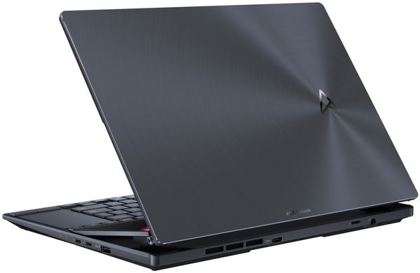 ASUS Ноутбук Zenbook Pro 14 Duo UX8402VV-P1046 14.5" 2.8K OLED, Intel i9-13900H, 32GB, F2TB, NVD4060-8, NoOS, Чорний 90NB1172-M002V0 фото