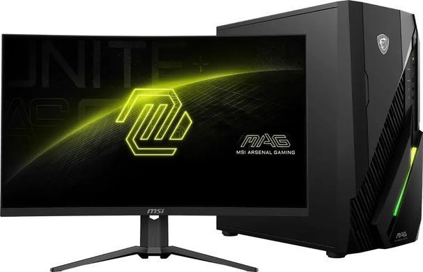 MSI Монітор MSI 23.6" MAG 244C HDMI, DP, Audio, VA, 180Hz, 1ms, sRGB 105%, CURVED, AdaptiveSync 9S6-3BB31H-039 фото