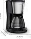 Tefal Кавоварка Tefal крапельна Subito 1.25л, мелена, чорно-сріблястий 1 - магазин Coolbaba Toys