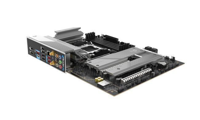 SAPPHIRE Motherboard NITRO+ B850A WIFI7 sAM5 B850 4xDDR5 M.2 HDMI DP WiFi BT ATX 52123-03-40G фото