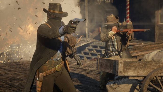 Games Software Red Dead Redemption 2 [Blu-Ray disk] (PS4) 5026555423052 фото