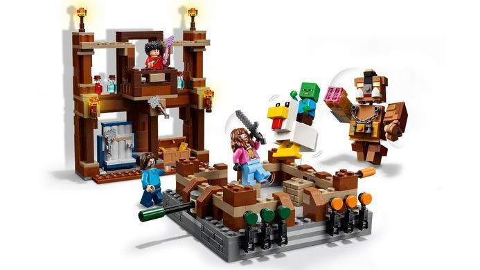 LEGO Конструктор Minecraft Бійцівський ринг у лісовому маєтку 21272 фото
