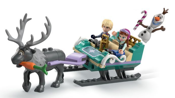 LEGO Конструктор Disney Princess Приключения Анны на санях 43256 фото