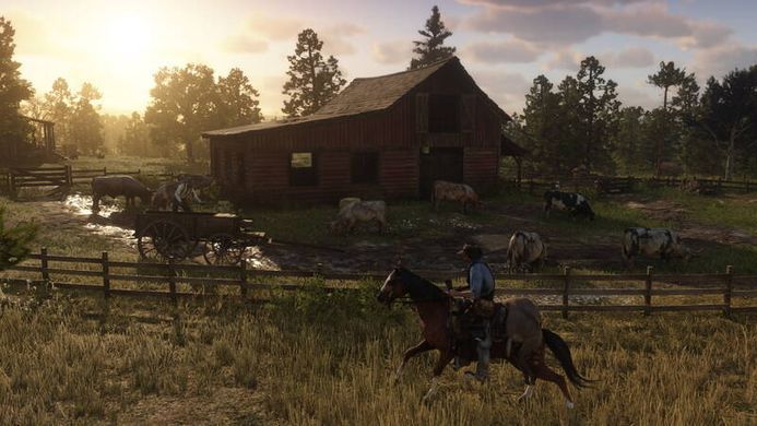 Games Software Red Dead Redemption 2 [Blu-Ray disk] (PS4) 5026555423052 фото