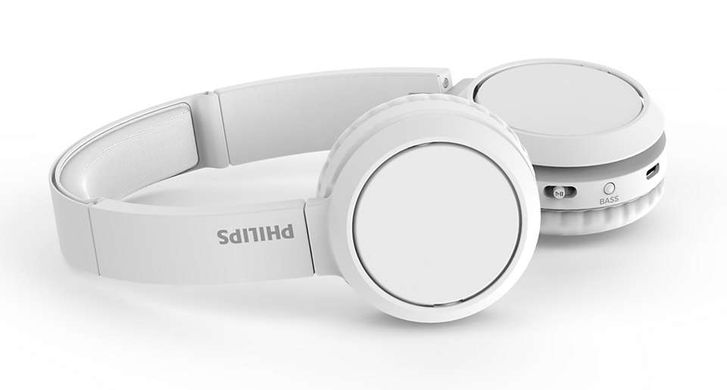 Навушники Philips TAH4205 On-ear Wireless Mic Білий TAH4205WT/00 фото