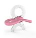 Гризунок-прорізувач Nuvita 2м+ рожевий 1 - магазин Coolbaba Toys