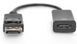 Digitus Адаптер DisplayPort > HDMI (M/F), Ultra HD, активний 2 - магазин Coolbaba Toys
