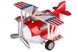 Літак металевий інерційний Same Toy Aircraft червоний зі світлом і музикою 1 - магазин Coolbaba Toys