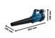 Bosch Повітродув садовий акумуляторний AdvancedLeafBlower 18В-750 198 км/год 2.8кг без АКБ і ЗП 8 - магазин Coolbaba Toys