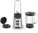 Tefal Блендер стаціонарний Minimix Glass 400Вт, чаша-700мл, ємність для смузі to go, скло, сірий