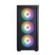 Zalman Корпус Zalman M4 SE без БП, 1xUSB3.0, 2xUSB2.0, 6x120мм FRGB, VGA 320мм, LCS ready, TG Side Panel, mATX, чорний 6 - магазин Coolbaba Toys
