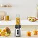 Tefal Блендер стаціонарний Minimix Glass 400Вт, чаша-700мл, ємність для смузі to go, скло, сірий