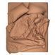 ARDESTO Простирадло на резинці Mix&Match, 180x200+30см, 100% бавовна, сатин, шоколад