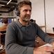 Poly Гарнитура компьютерная стерео On-ear HP Mission 825, USB-A, USB-C, 4 x Uni-mic, ANC, Beamforming, AI noise cancelling, Teams, Zoom, Google Meet, черный 4 - магазин Coolbaba Toys