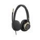 Poly Гарнитура компьютерная стерео On-ear HP Mission 825, USB-A, USB-C, 4 x Uni-mic, ANC, Beamforming, AI noise cancelling, Teams, Zoom, Google Meet, черный 7 - магазин Coolbaba Toys