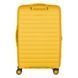 2E Suitcase Middle, Aero, polypropylen, 63/78 L, TSA, 4 wheels, EXP, amber yellow 3 - магазин Coolbaba Toys