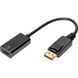 Digitus Адаптер DisplayPort > HDMI (M/F), Ultra HD, активний 1 - магазин Coolbaba Toys