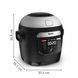 Tefal Мультиварка-скороварка Tefal Multicook Actifry, 1334Вт, чаша-6л, сенсорное управл., 14 програм, металл/пластик, черный 3 - магазин Coolbaba Toys