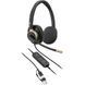 Poly Гарнитура компьютерная стерео On-ear HP Mission 825, USB-A, USB-C, 4 x Uni-mic, ANC, Beamforming, AI noise cancelling, Teams, Zoom, Google Meet, черный 1 - магазин Coolbaba Toys