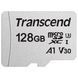 Transcend Карта памяти microSD 128GB C10 UHS-I R100/W40MB/s + SD 1 - магазин Coolbaba Toys