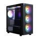 Zalman Корпус Zalman M4 SE без БП, 1xUSB3.0, 2xUSB2.0, 6x120мм FRGB, VGA 320мм, LCS ready, TG Side Panel, mATX, чорний 5 - магазин Coolbaba Toys