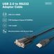 Digitus Адаптер USB 2.0 > RS232 (M/M), FT232RNL, 1.8m 2 - магазин Coolbaba Toys