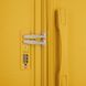 2E Suitcase Middle, Aero, polypropylen, 63/78 L, TSA, 4 wheels, EXP, amber yellow 11 - магазин Coolbaba Toys
