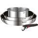 Tefal Набір посуду Tefal Ingenio Cook Eat, 4предмети, нержавіюча сталь, бакеліт, сталевий 1 - магазин Coolbaba Toys