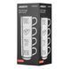 ARDESTO Set of mugs with stand, 4pcs, 320ml, ceramic, metal, white 8 - магазин Coolbaba Toys