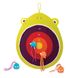 Развивающая игра - ГОЛОДНАЯ ЛЯГУШКА (1 мишень, 4 мячика-мушки) 1 - магазин Coolbaba Toys
