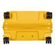 2E Suitcase Middle, Aero, polypropylen, 63/78 L, TSA, 4 wheels, EXP, amber yellow 8 - магазин Coolbaba Toys