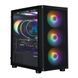 Zalman Корпус Zalman M4 SE без БП, 1xUSB3.0, 2xUSB2.0, 6x120мм FRGB, VGA 320мм, LCS ready, TG Side Panel, mATX, чорний 2 - магазин Coolbaba Toys