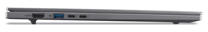 Acer Ноутбук Acer Aspire 16 A16-52M 16" WUXGA IPS, Intel U7-256V, 16GB, F512GB, UMA, Win11, сірий NX.JLSEU.002 фото