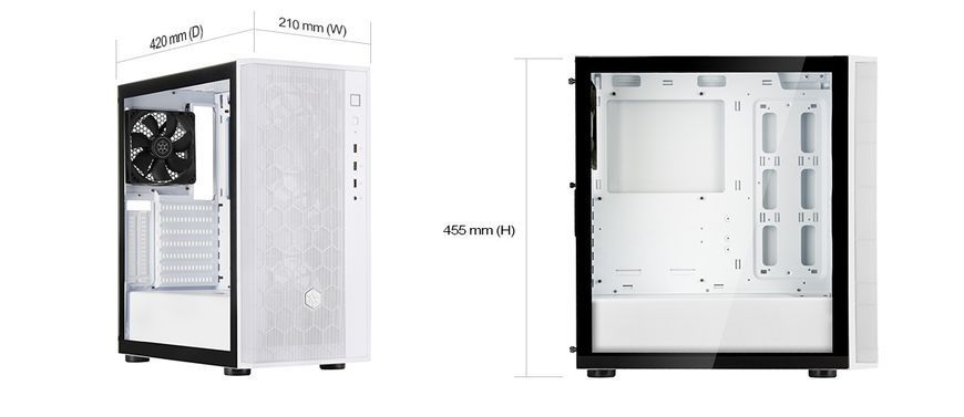 SilverStone Корпус FARA FAR1B-G-V2, без БП, 2xUSB3.0, 1xUSB2.0, 1x120mm Black fan, TG Side Panel, ATX, Black SST-FAR1B-G-V2 фото