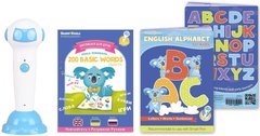 Стартовий набір Smart Koala + Smart Koala English (1 сезон) + Книга інтерактивна "Англійський алфавіт" SKS01BWEA1 фото