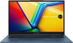 ASUS Ноутбук Vivobook S 15 K5504VA-L1118WS 15.6" FHD OLED, Intel i9-13900H, 16GB, F1TB, UMA, Win11, Голубой 90NB0ZK1-M00520 фото