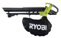 Ryobi Повітродувка-пилосос ONE+ OBV18 18В, 201 км/год безщіткова (без АКБ і ЗП) - купити в інтернет-магазині Coolbaba Toys