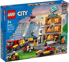 Конструктор LEGO City Пожежна бригада 60321 фото