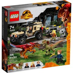 Конструктор LEGO Jurassic World Перевозка пирораптора и дилофозавра 76951 фото
