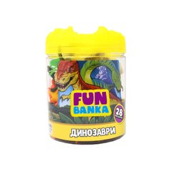 Ігровий міні-набір FUN BANKA – ДИНОЗАВРИ 320387-UA фото