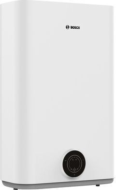 Bosch Водонагреватель электр. плоский слим Tronic 3500, 100 л, 1,5 кВт, ун. монтаж, эл. упр-ние, B, белый