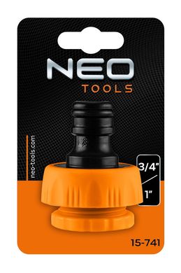 Neo Tools Конектор для крана 3/4",1", з внутрішнім різьбленням 15-741 фото